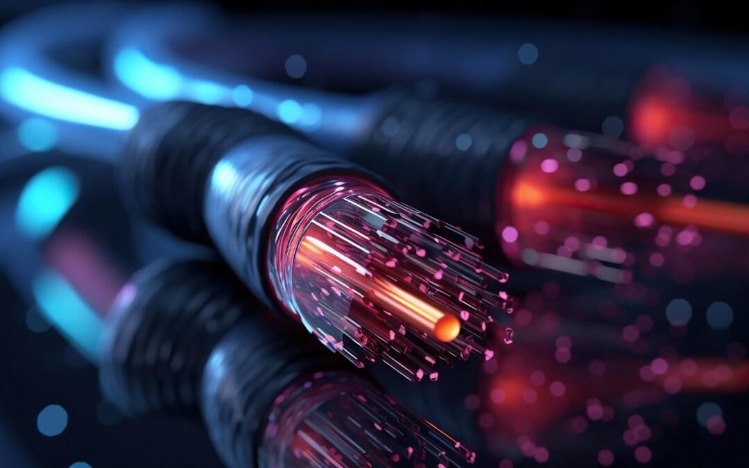 Comment passer un câble fibre dans une gaine qui bloque ?